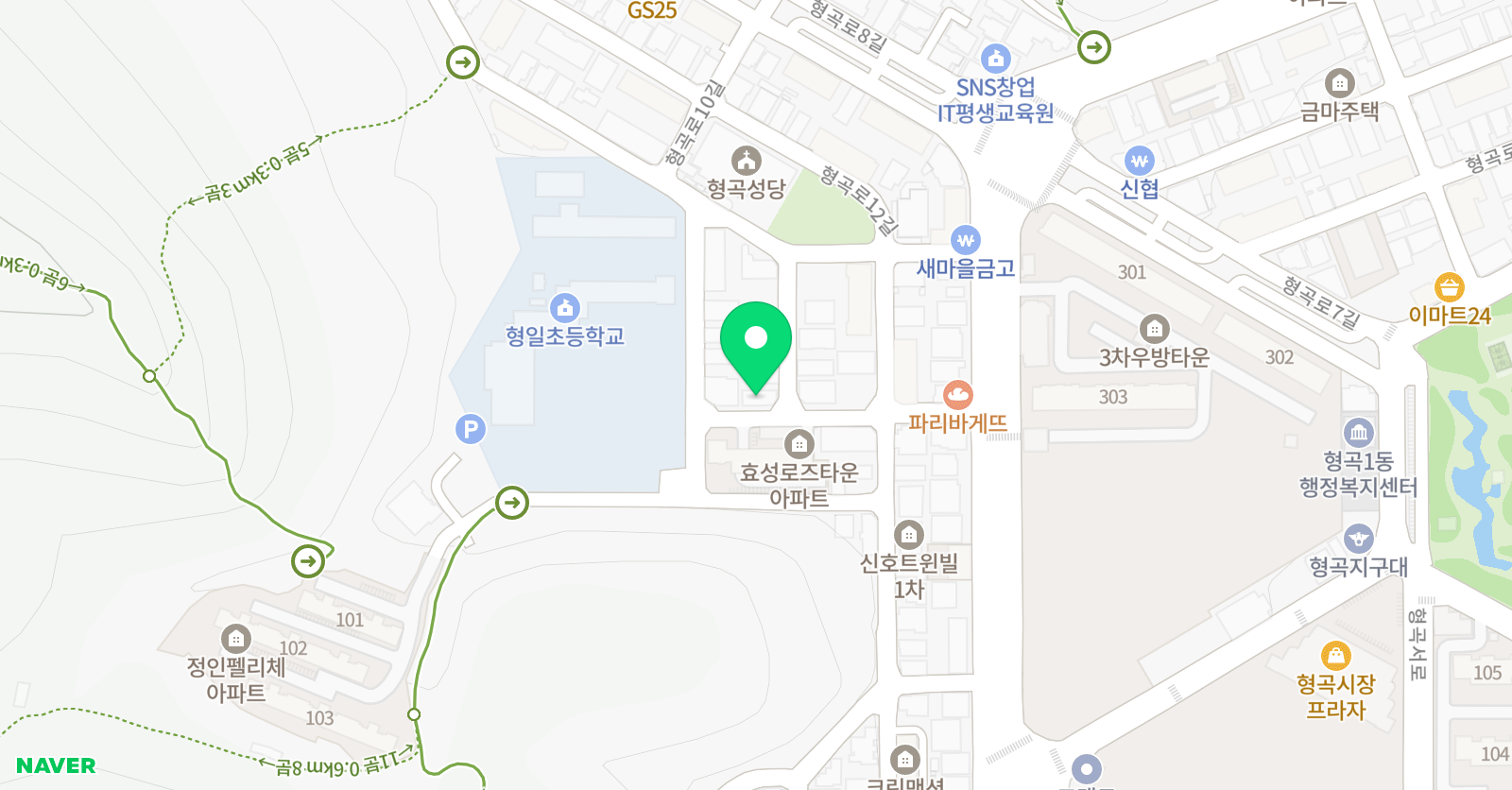 리드인 독서 형곡점 위치