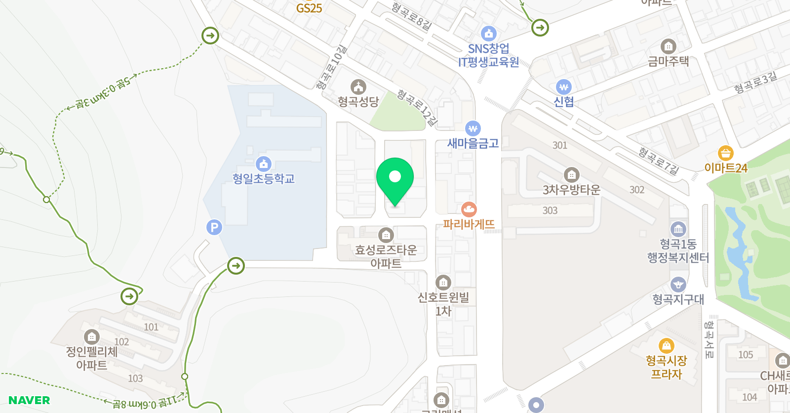 꼬바기미술교습소 위치