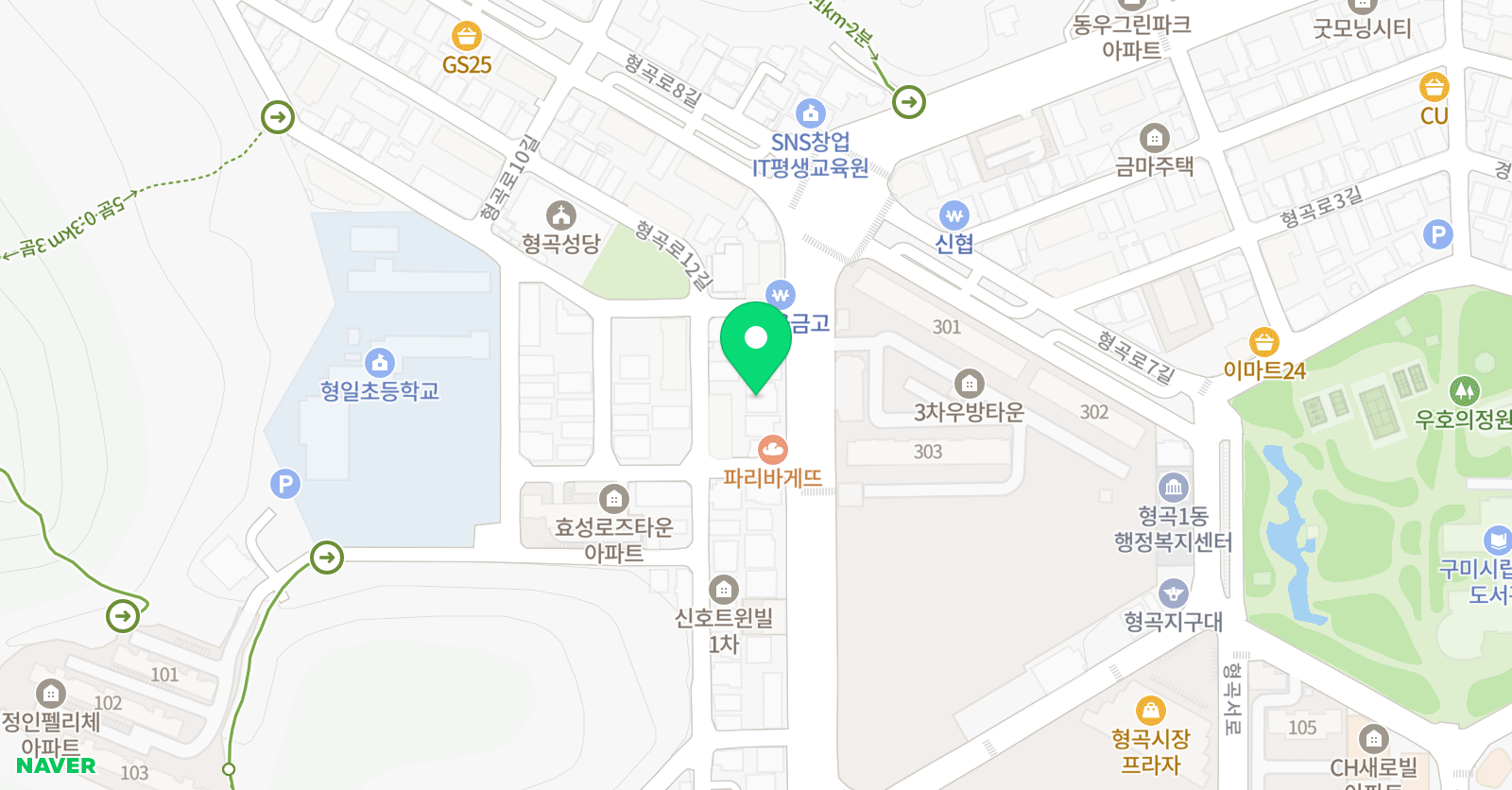 루케떼 영수학원 위치