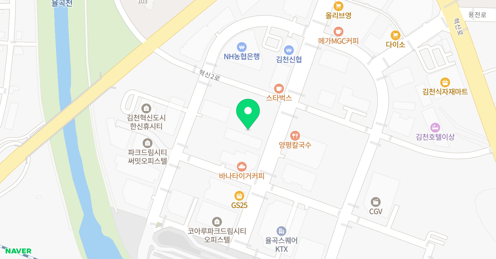 대한키즈스윔스쿨 김천캠퍼스 위치