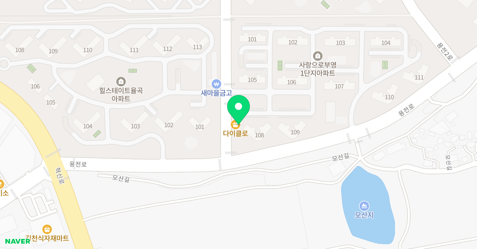 스마트해법 수학학원 김천엠코점 위치