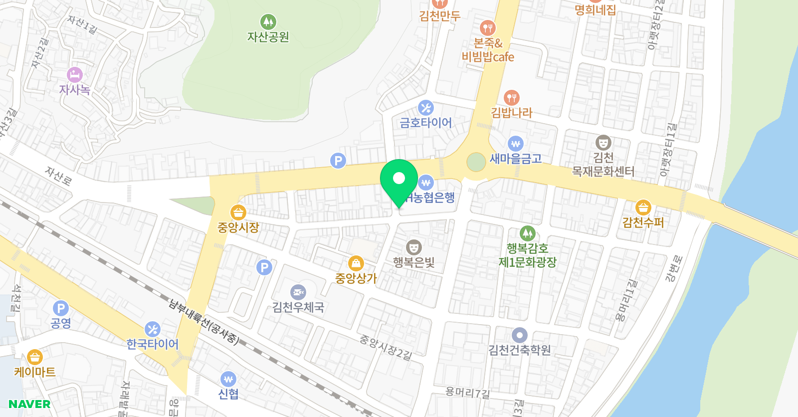 유영채영남 학원&유영채영남아트 음악학원 위치