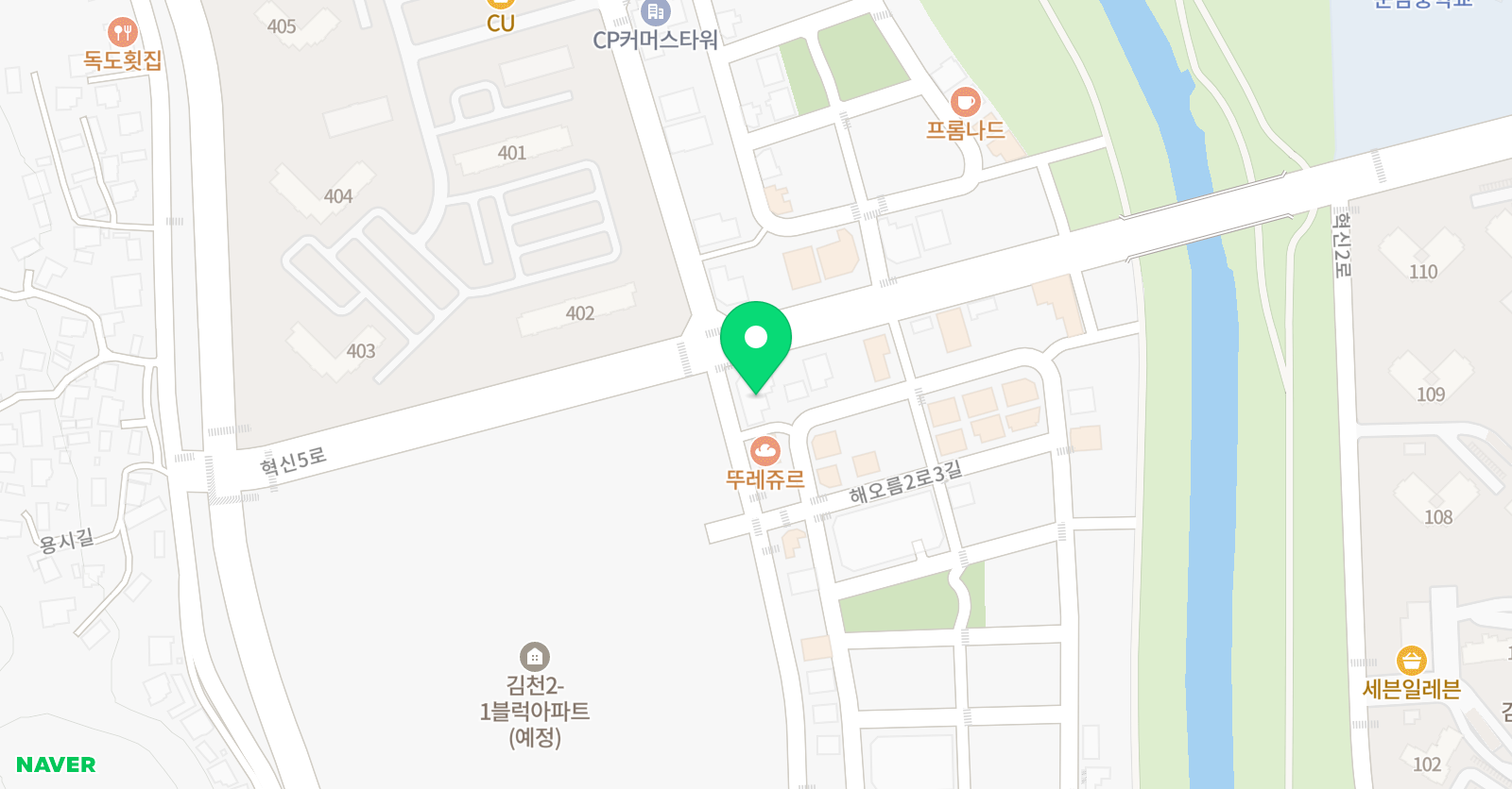 김천 킥복싱 무에타이 위치