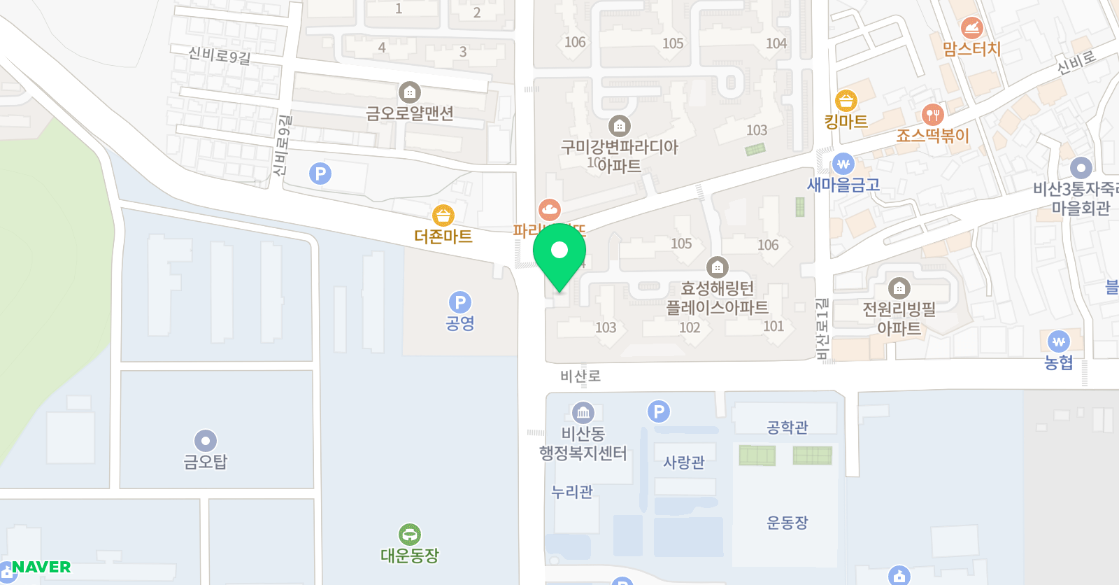 스마일 미술학원 위치