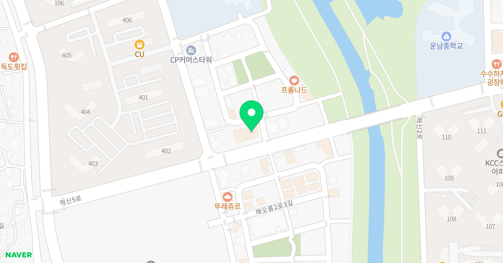 에이드 영어학원 위치