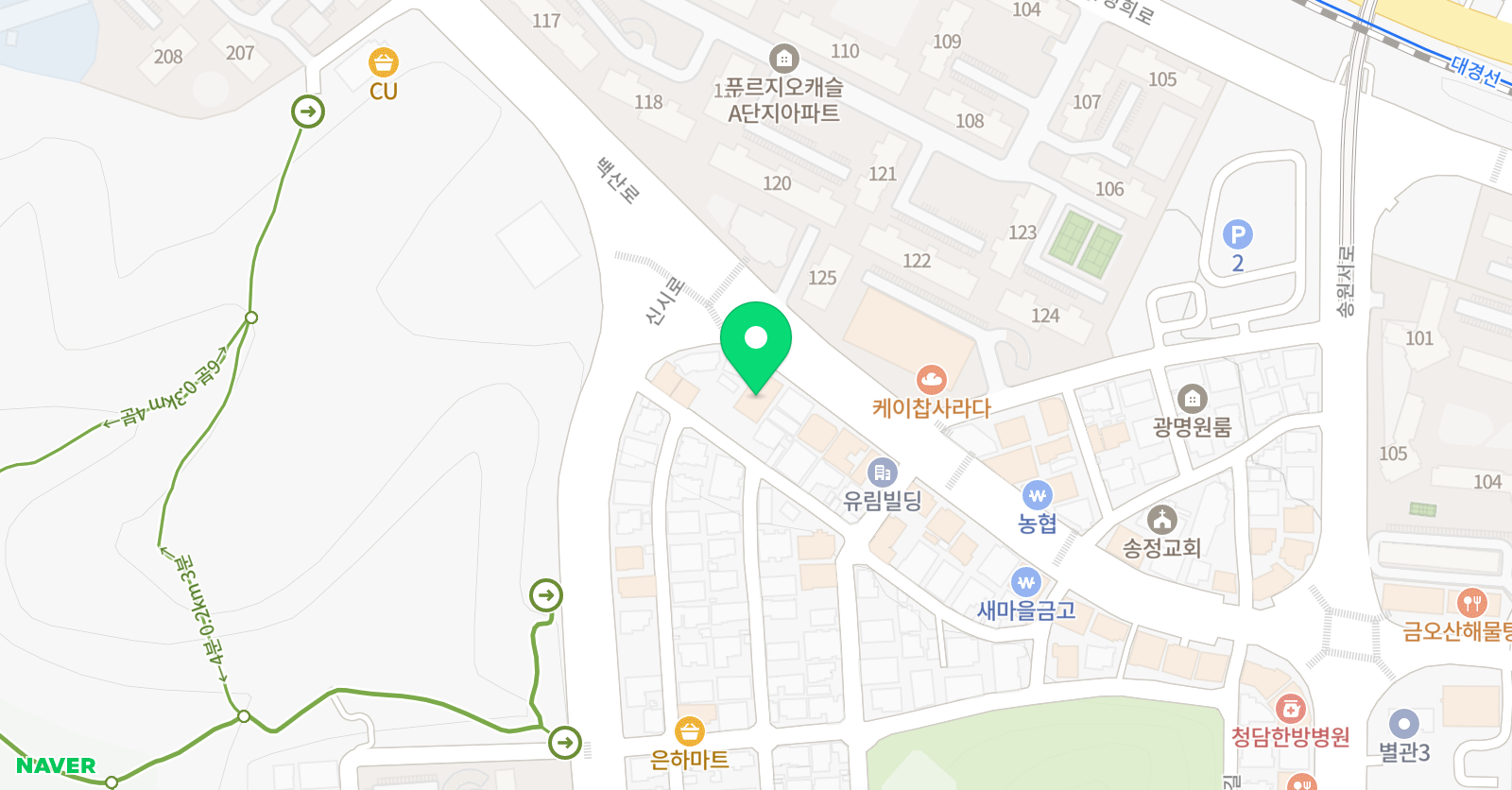 이주윤 어학원 위치