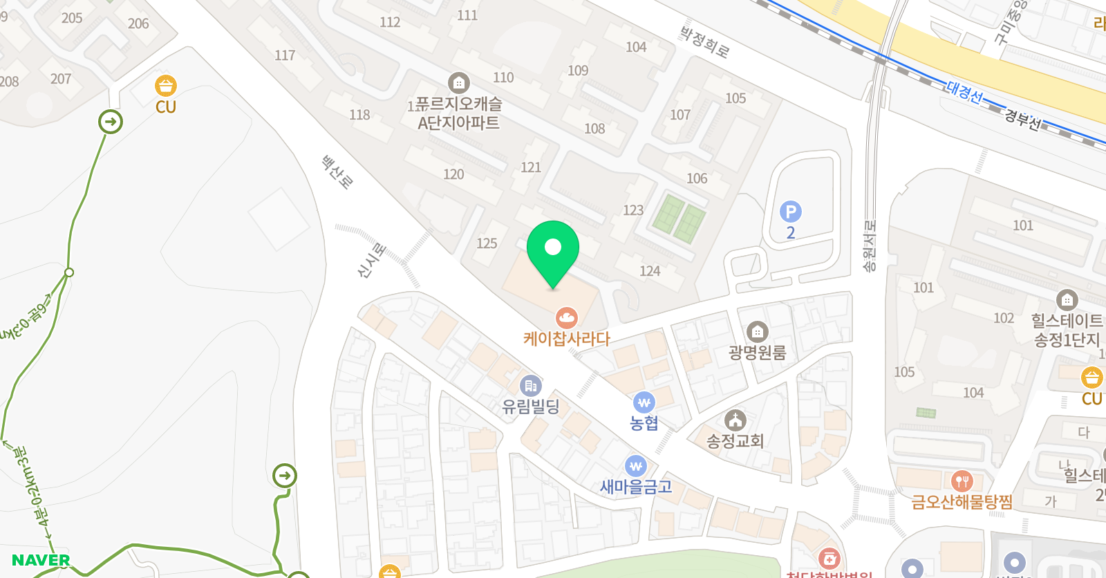 쿠낭의아트스튜디오 위치