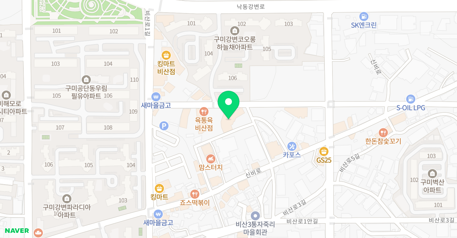 올 수학학원 위치
