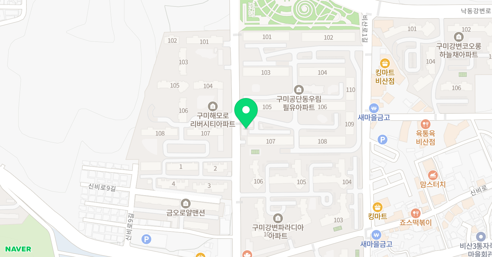 바하 피아노학원 위치