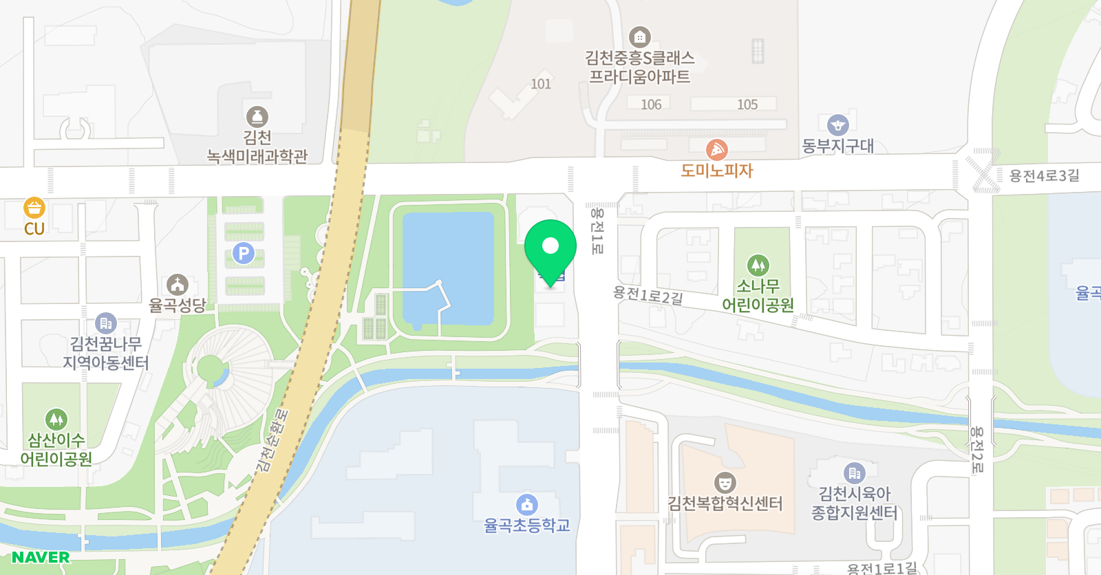 수학공간학원 위치