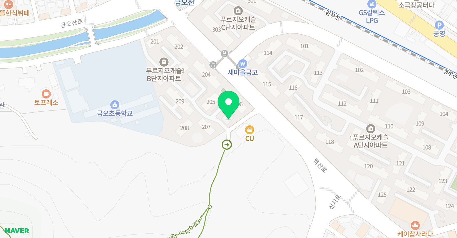 로이 어학원 위치