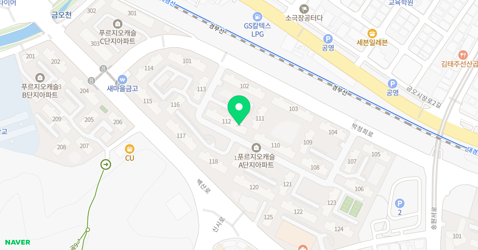 라라 음악학원 위치