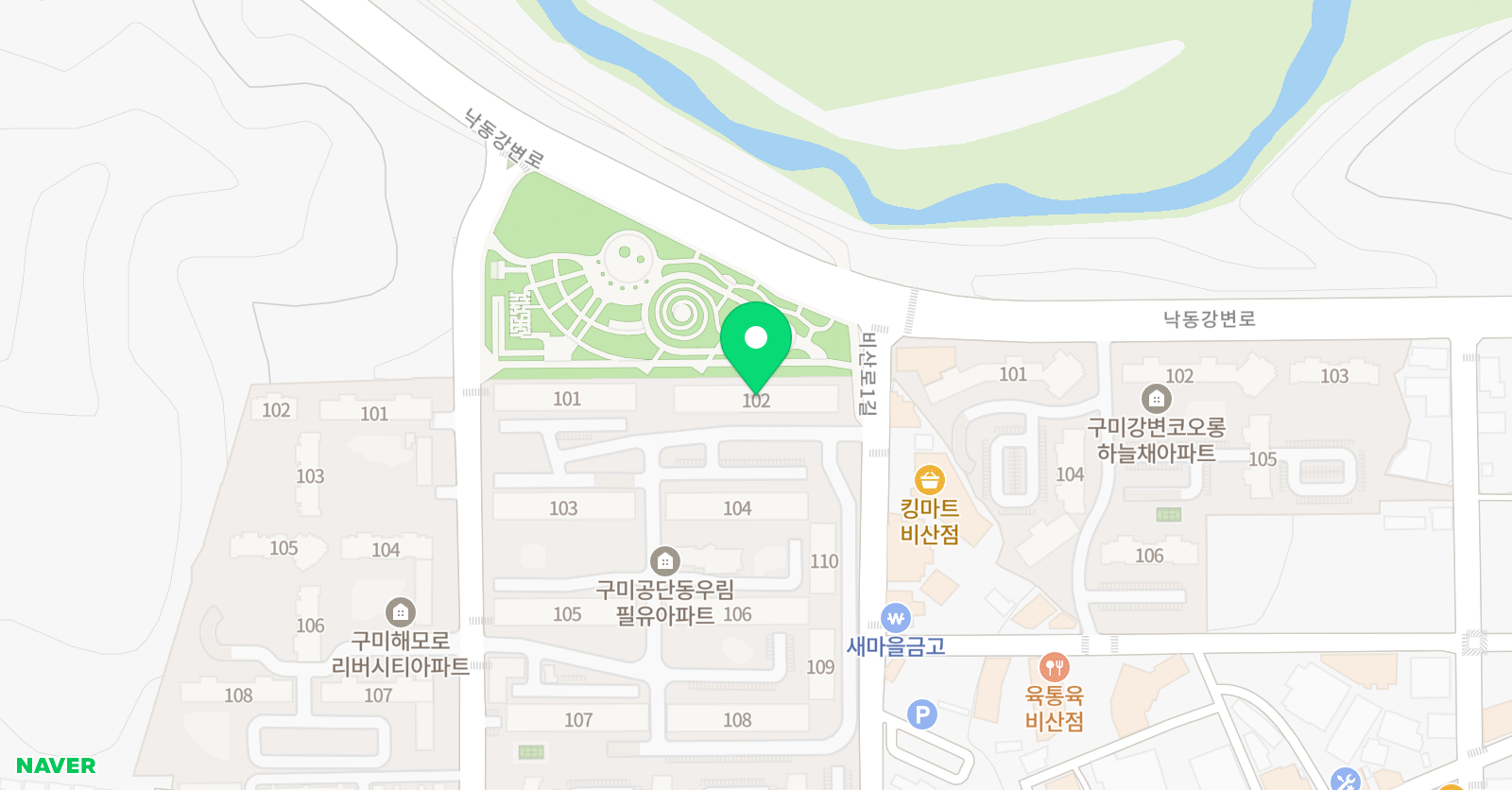 빨간펜수학의달인 비산우림필유점 위치