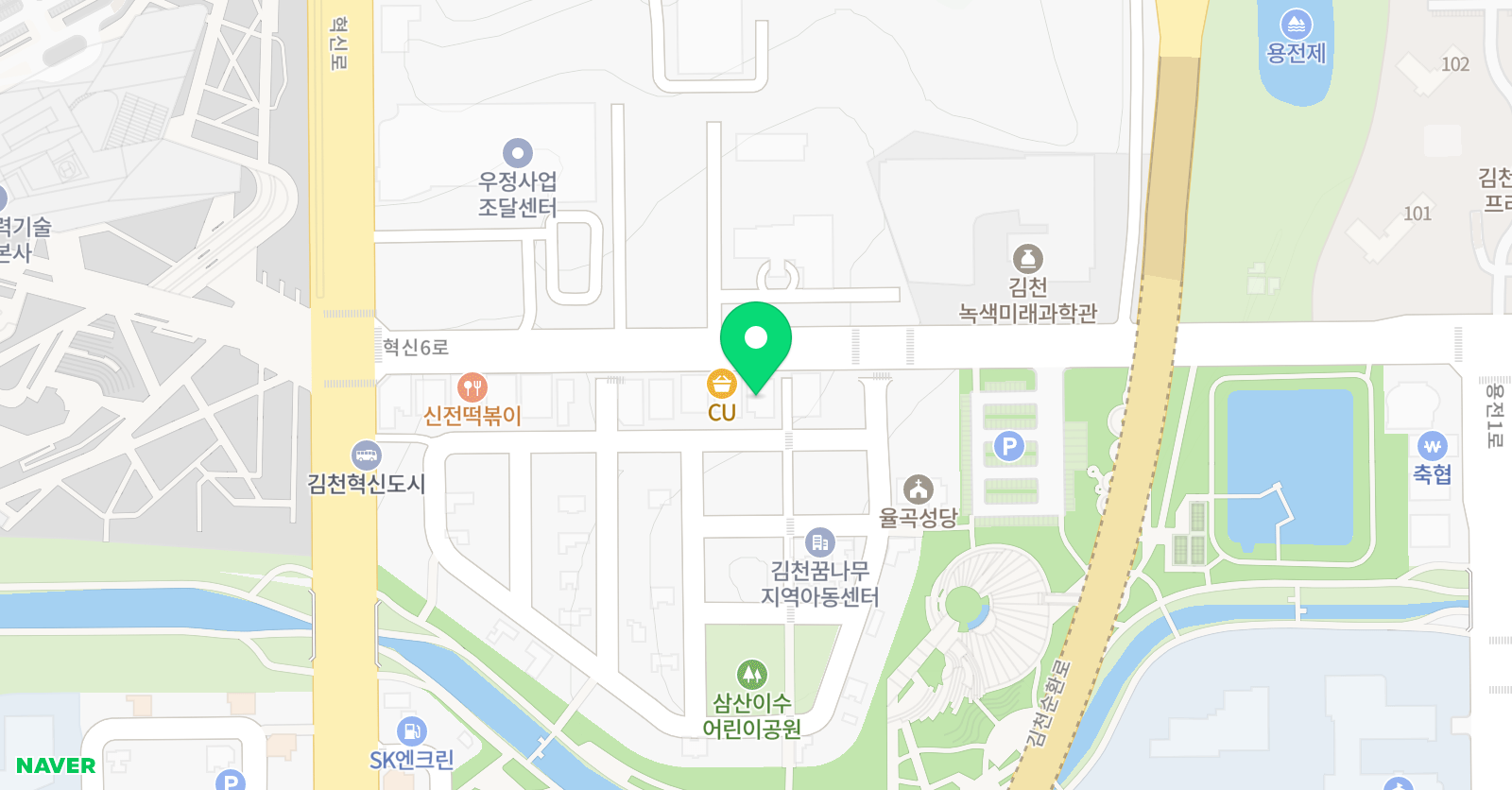 비올레발레 스튜디오 위치