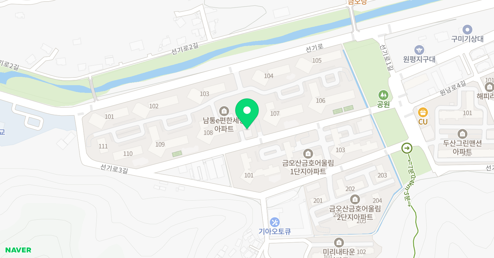 JSY 영어학원 위치