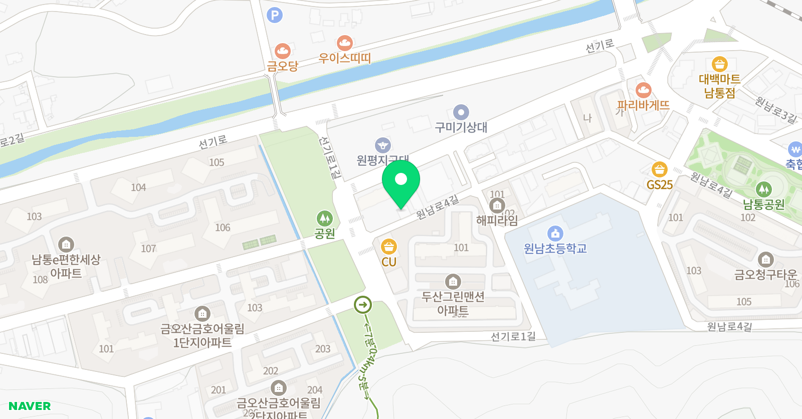 와이엠 학원 위치