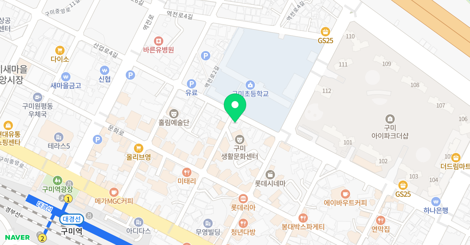 마음이자라는 공부방 위치
