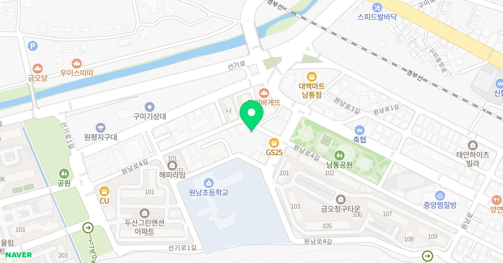 아델 미술학원 위치
