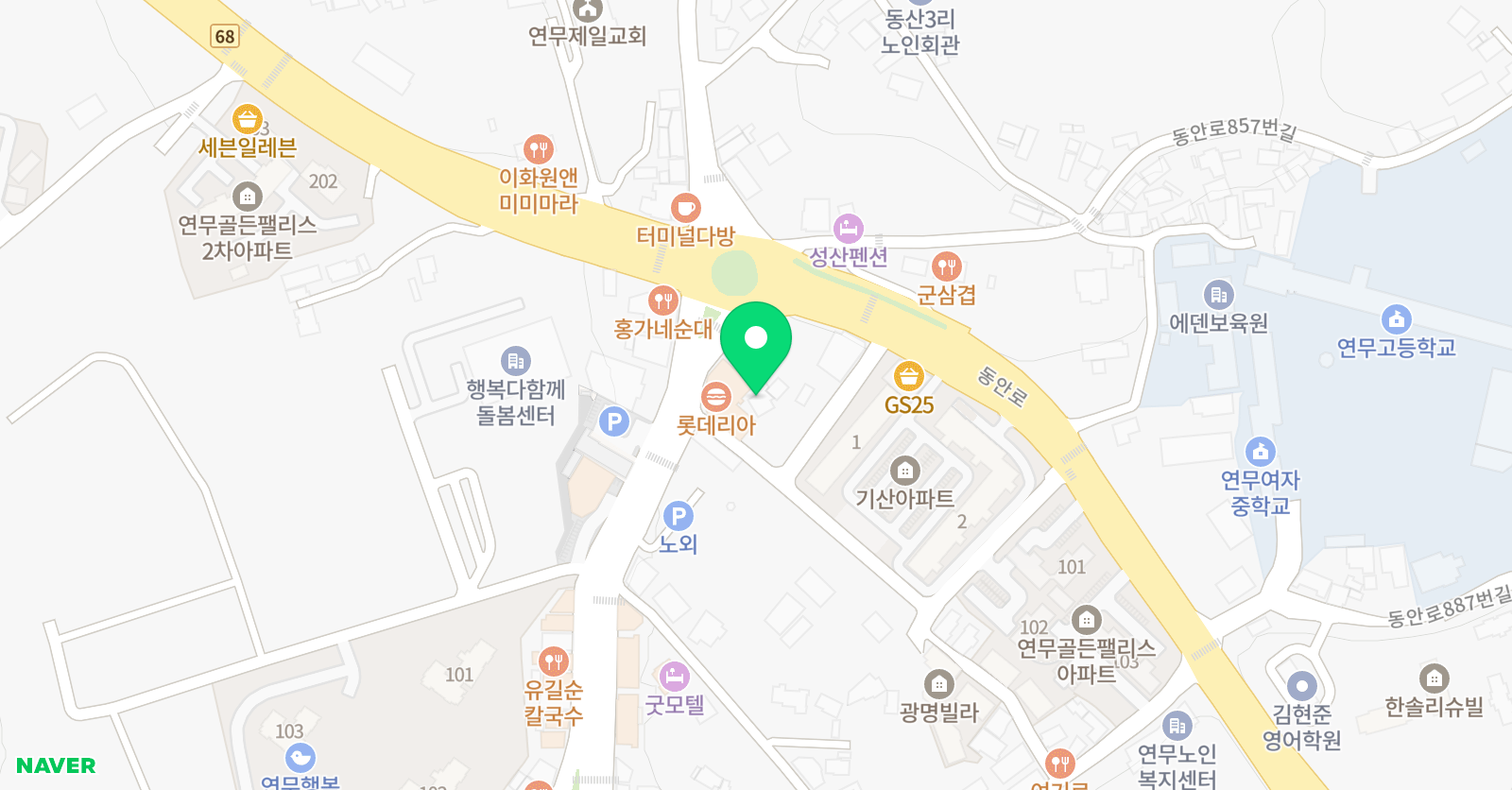크누아 음악학원 위치