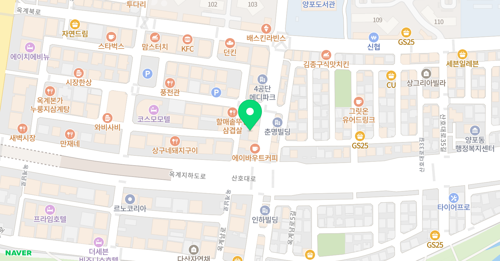 진무용 학원 위치