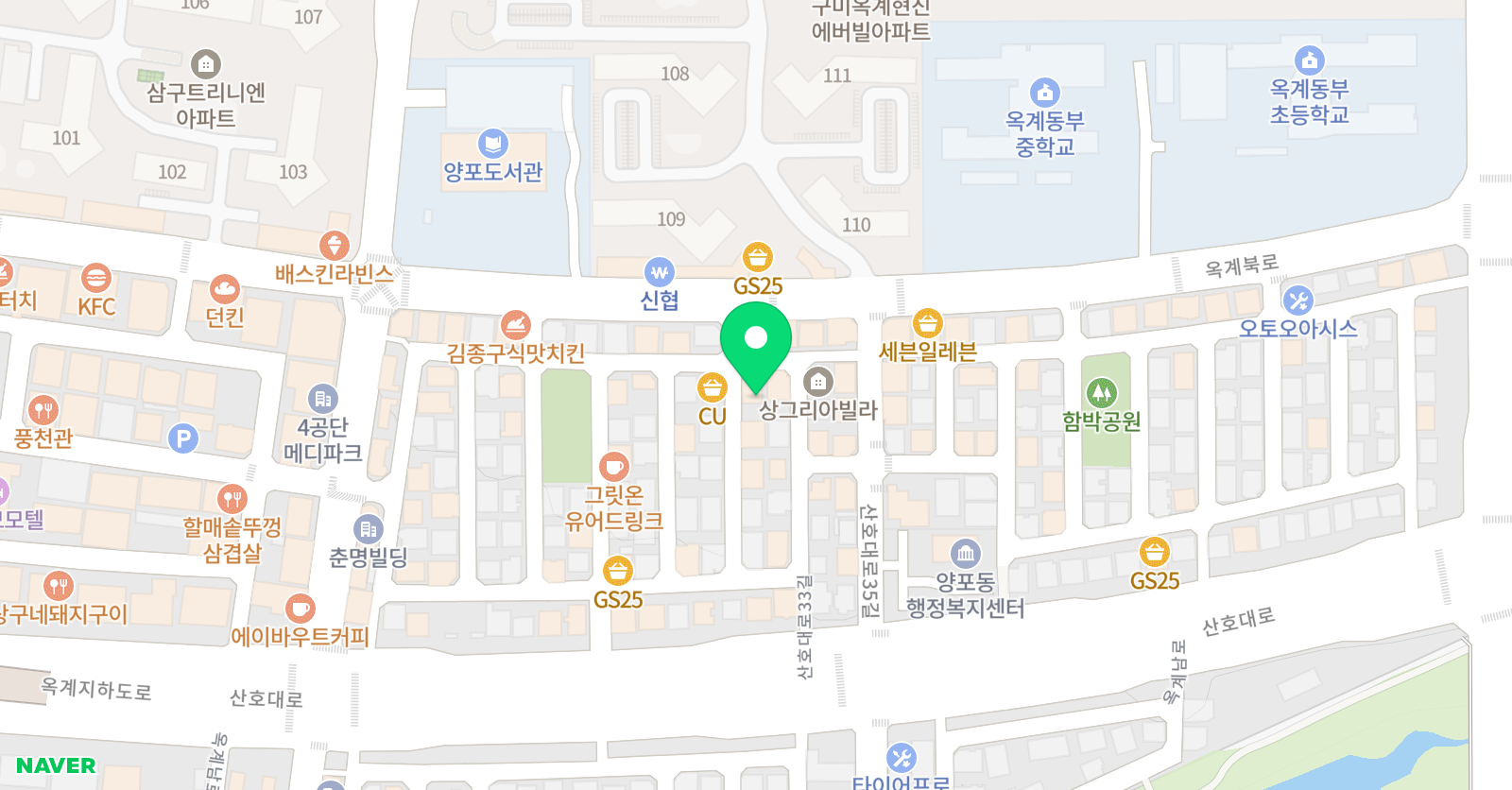 우리아이생각더하기 학원 위치
