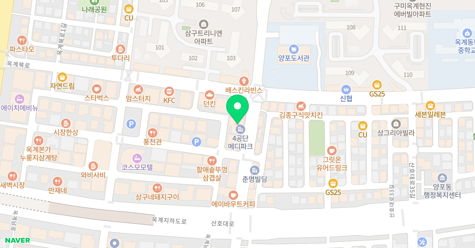 씨엘에이 교육 위치