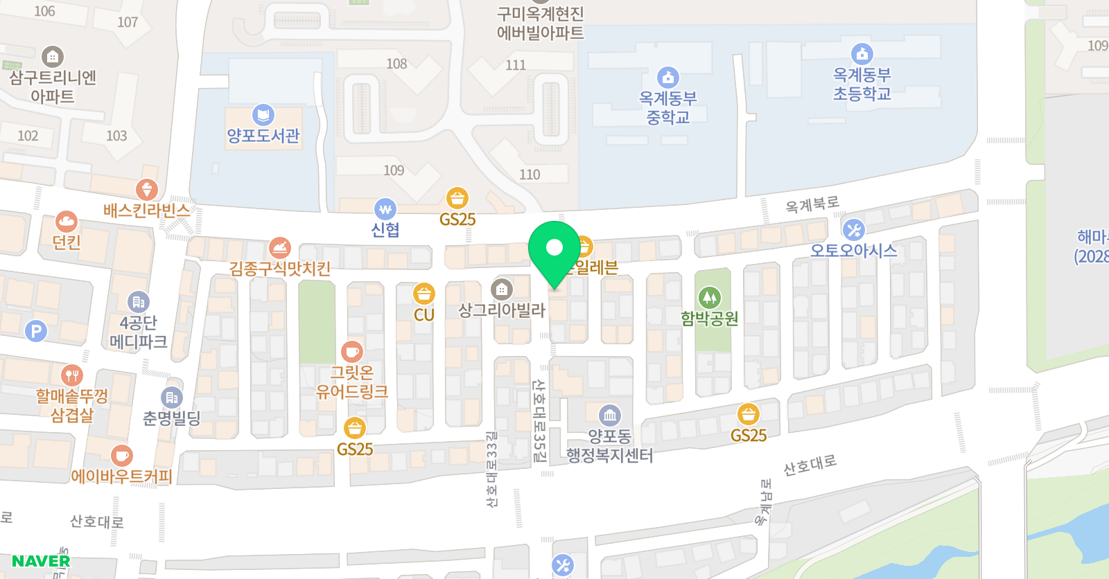 플라톤독서토론논술 옥계교습소 위치