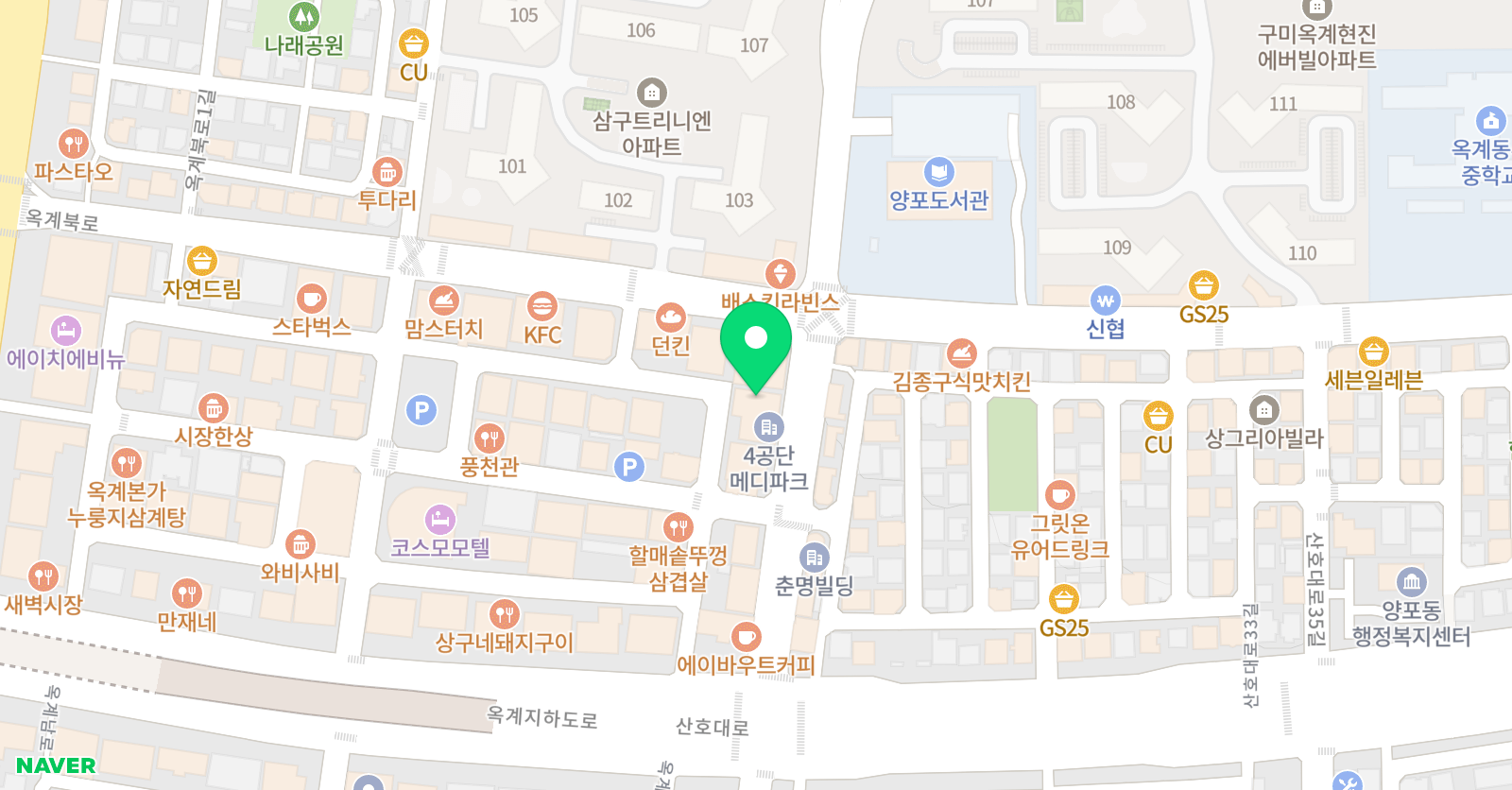 솔루션 수학학원 위치