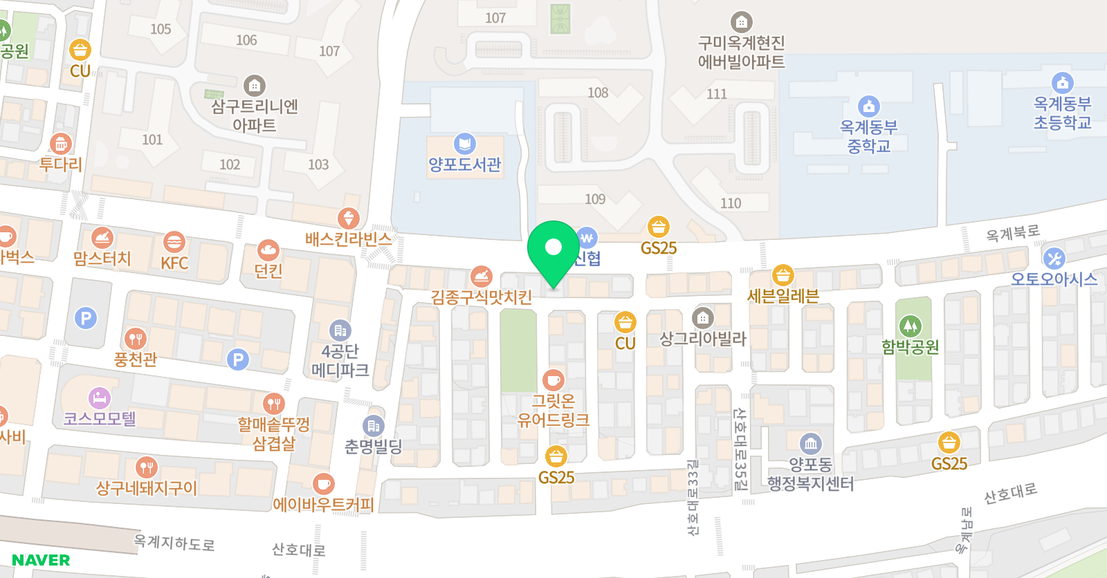 놀작상상 미술관 옥계센터 위치