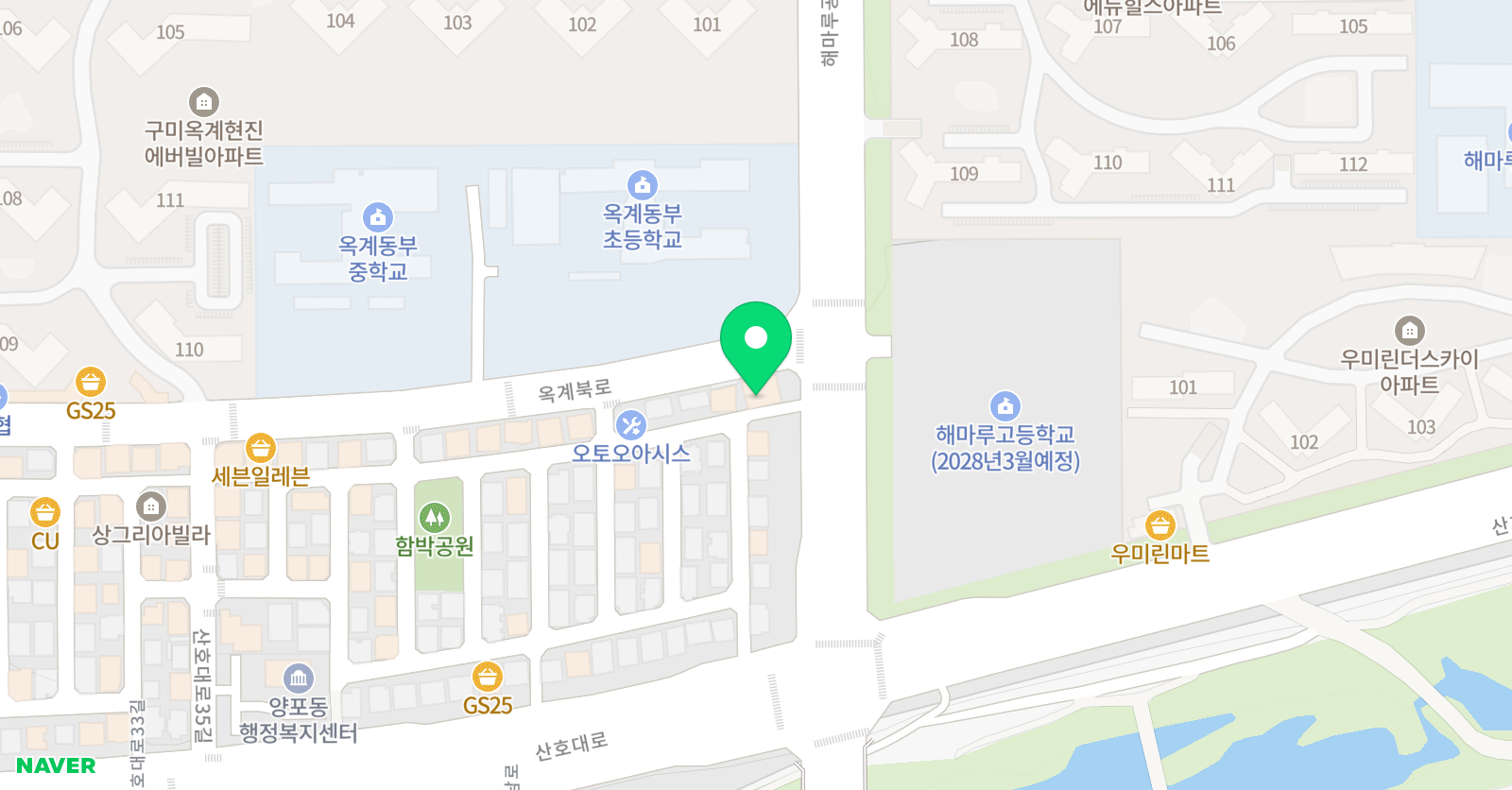 라이즈 수학학원 위치