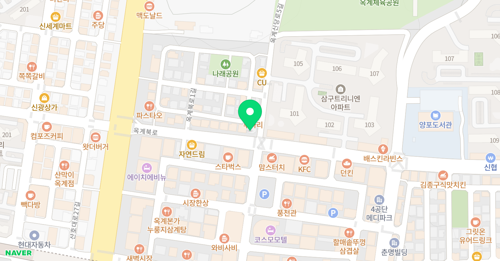 윤쌤 음악학원 위치