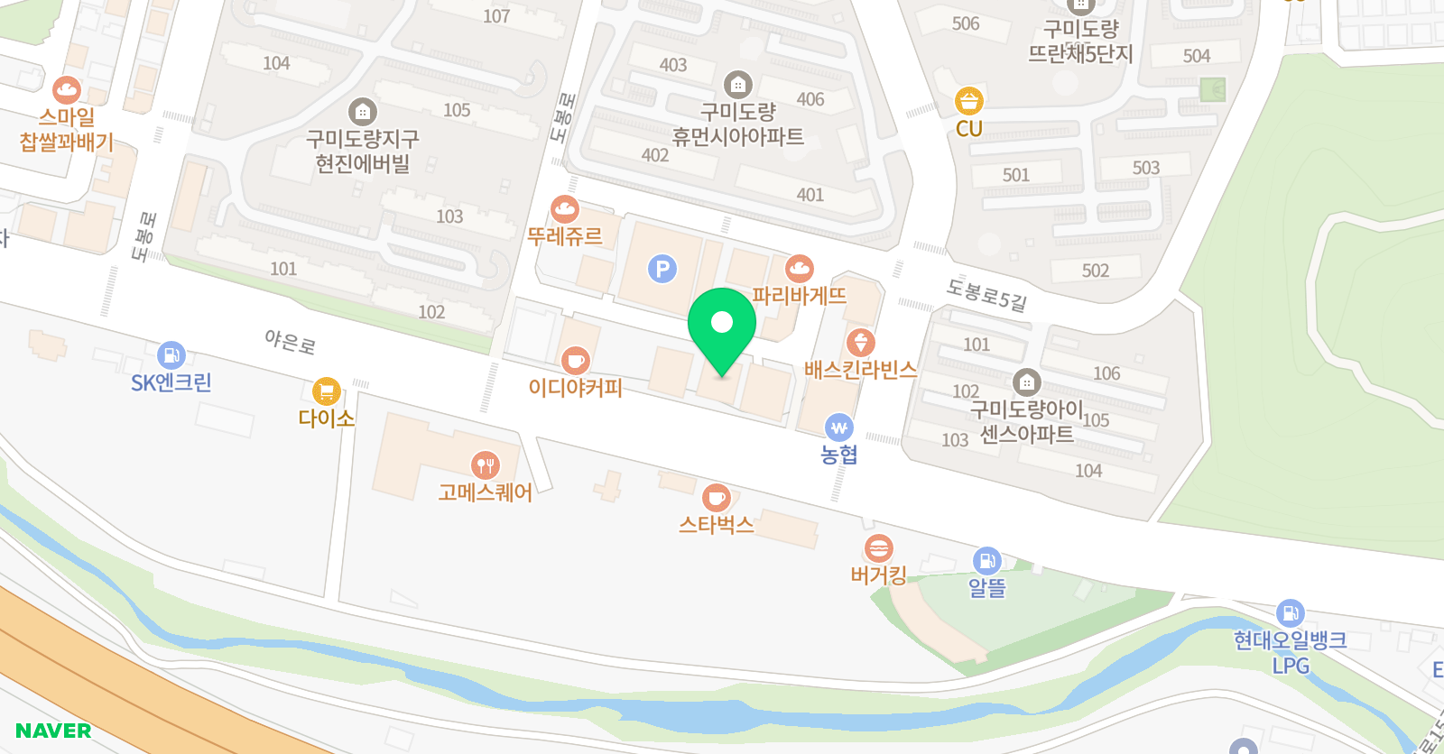 아소비 구미도량학원 위치