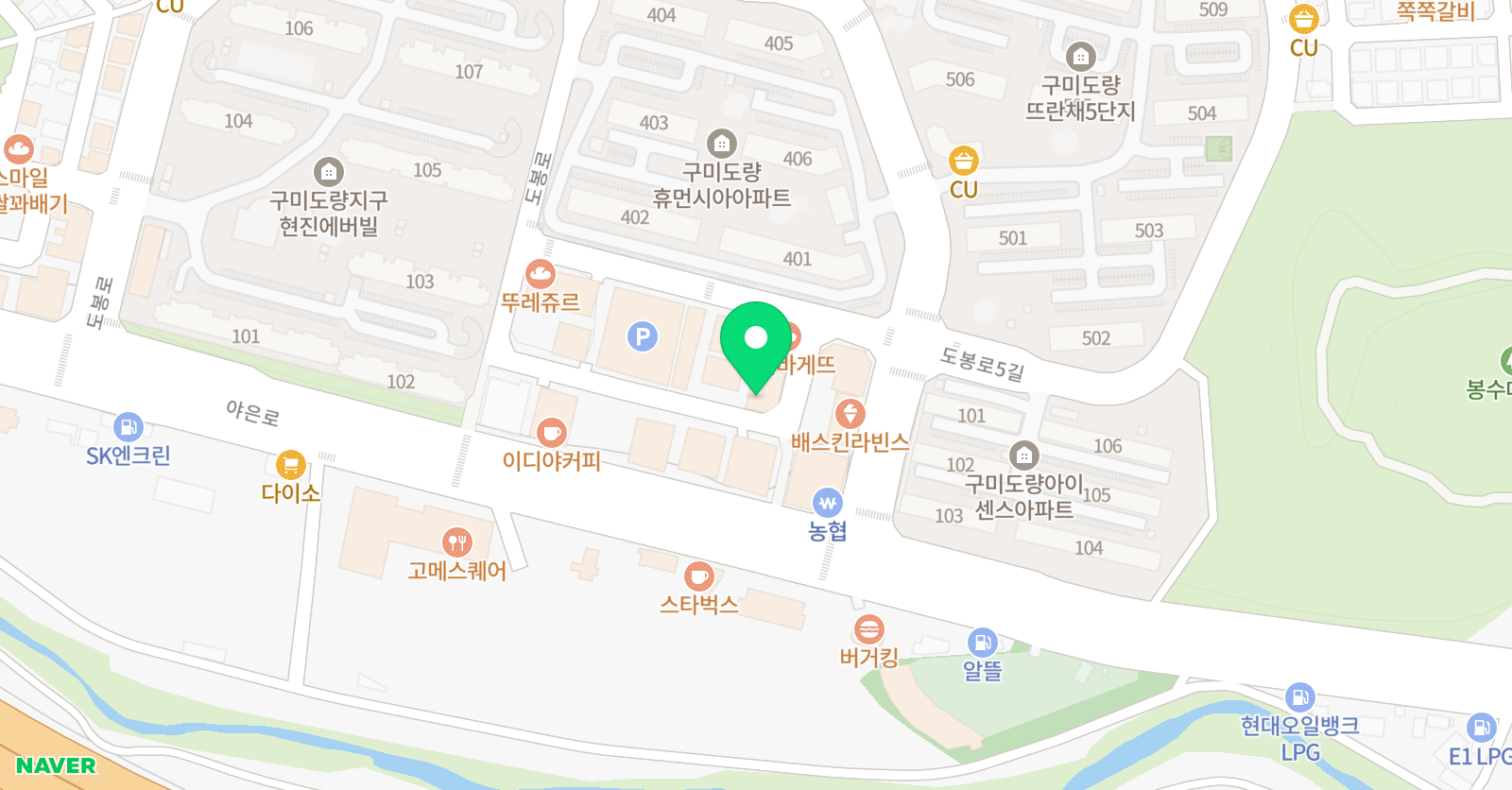 비욘드잉글리쉬 어학원 도봉캠퍼스 위치