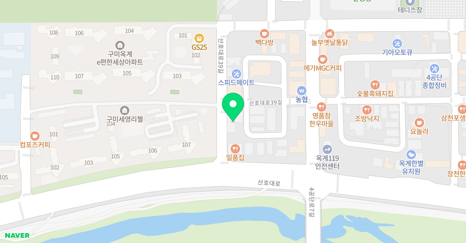 리드인 독서논술 옥계학원 위치