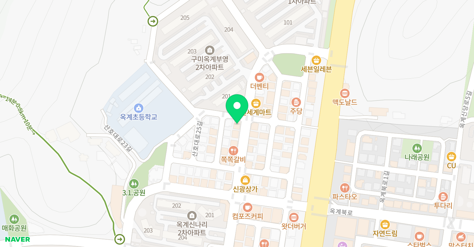 다인 음악학원 위치