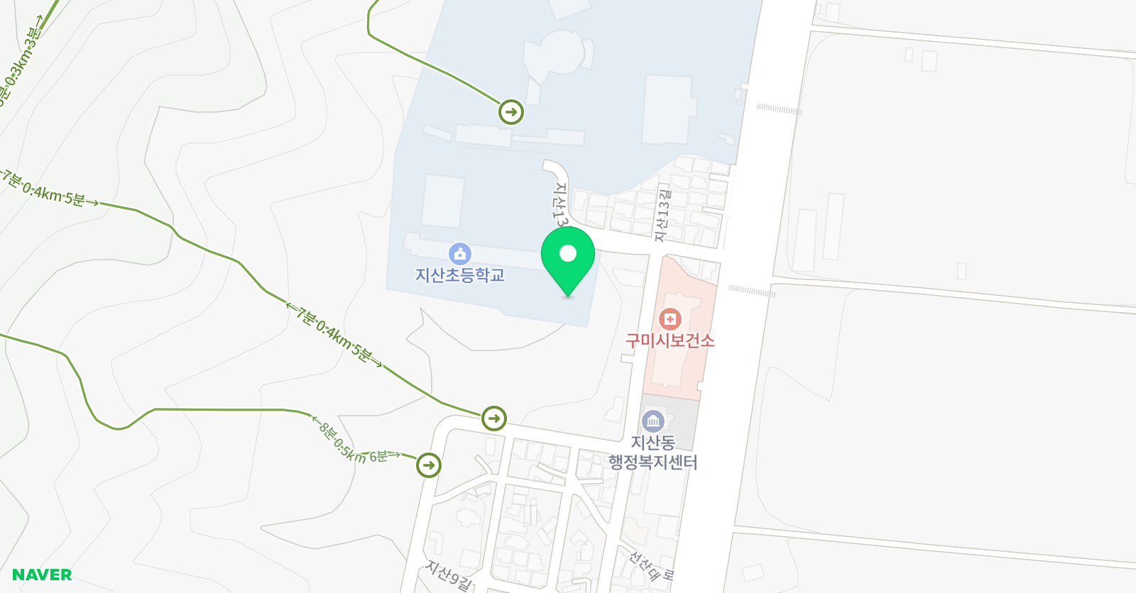 미래엔수학 공부의신 학원 위치