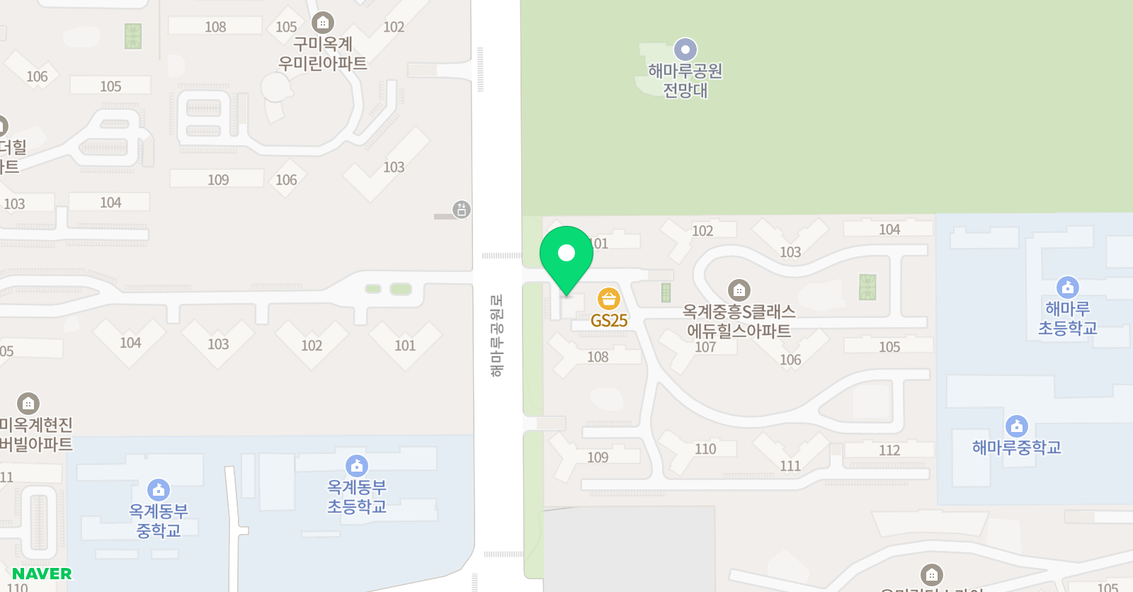 해마루 피아노음악교습소 위치