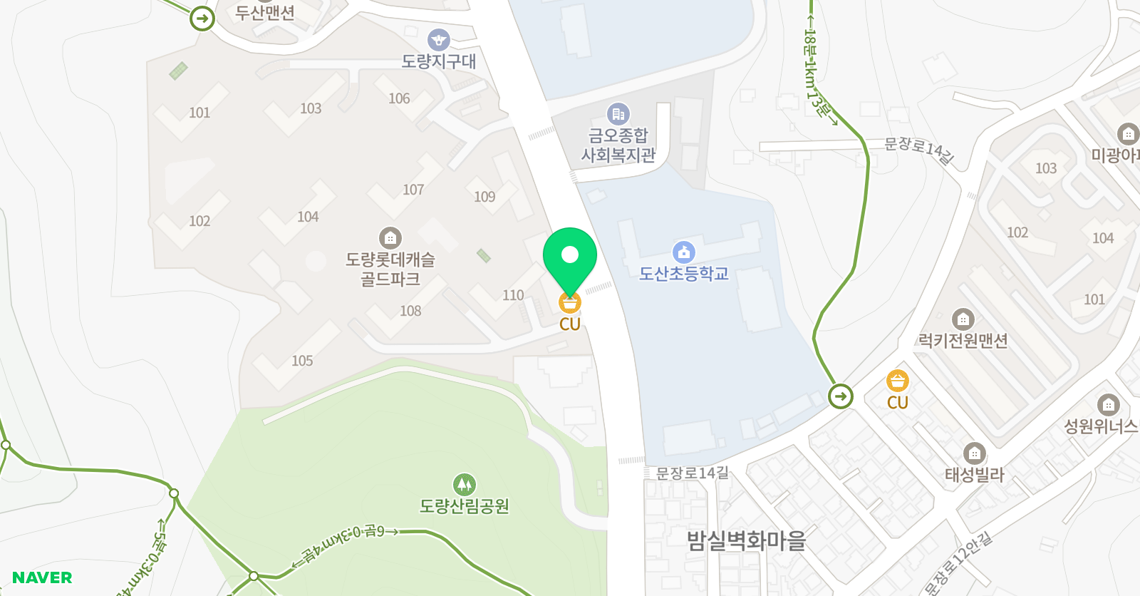 윤선생 영어교실 구미도량롯데캐슬센터 위치