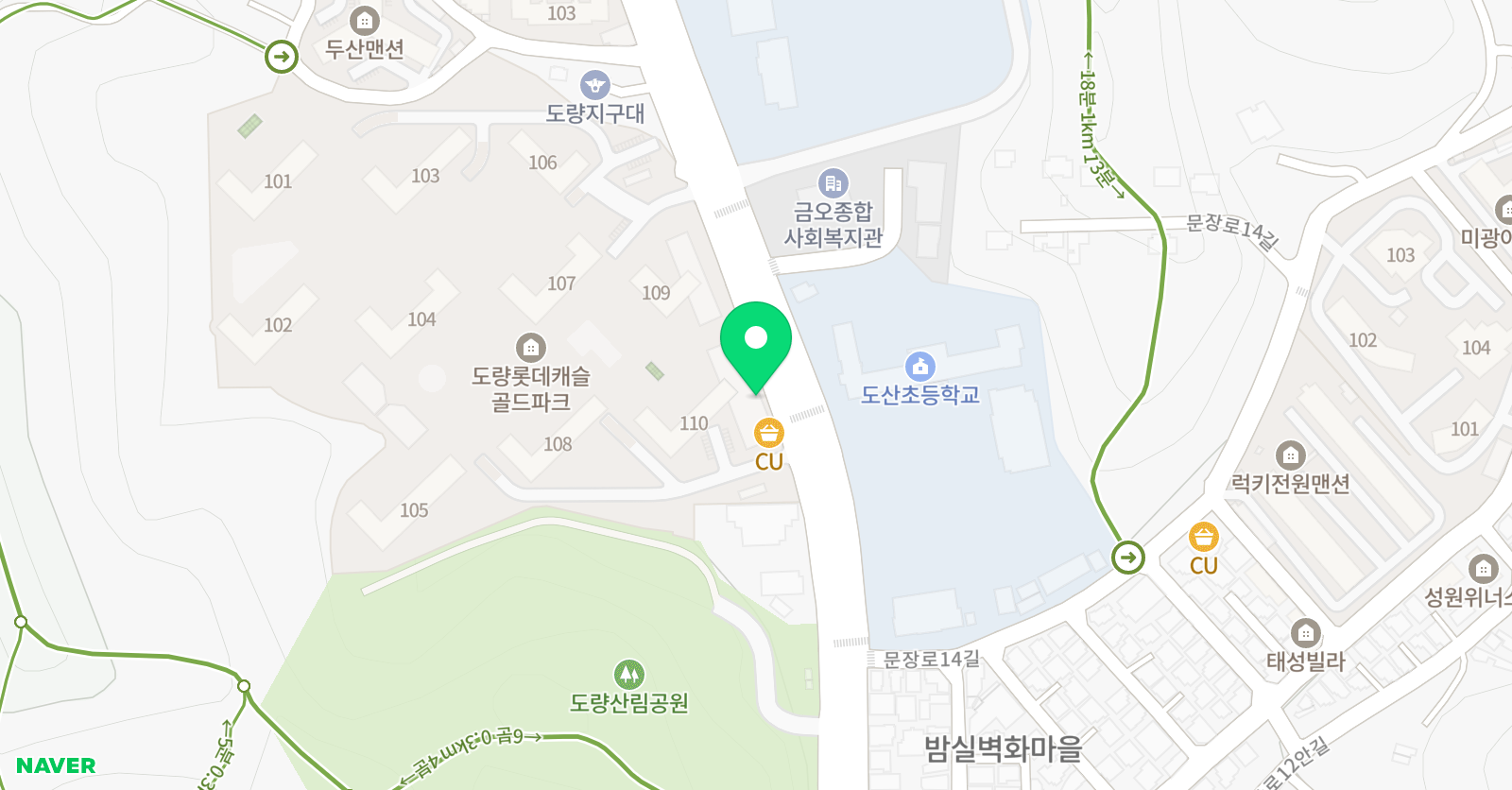 골든영 수학원 위치