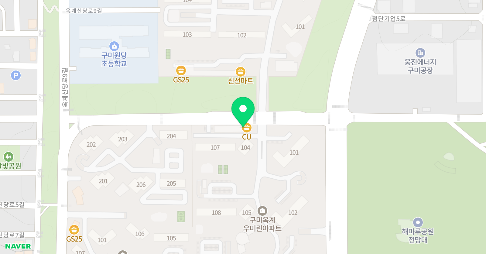 쌤과통하는 학원 위치