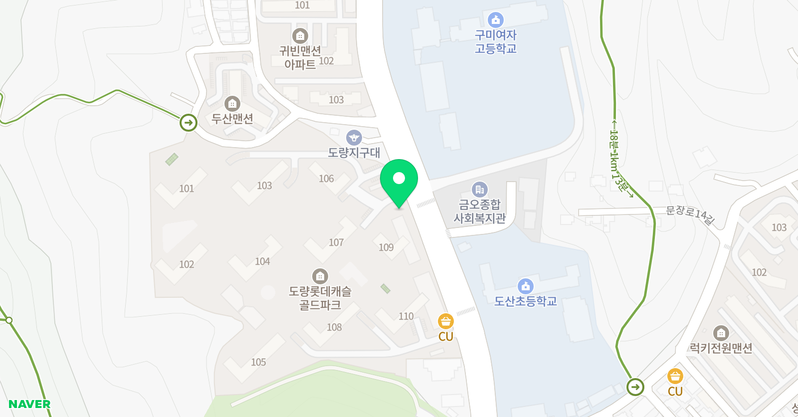 음악대장 음악학원 위치