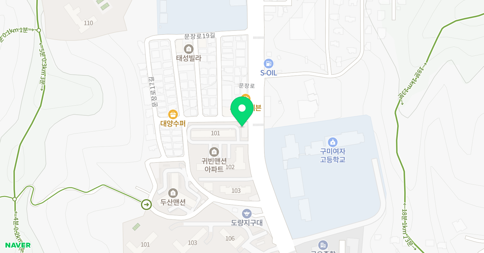 엠에스 학원 위치