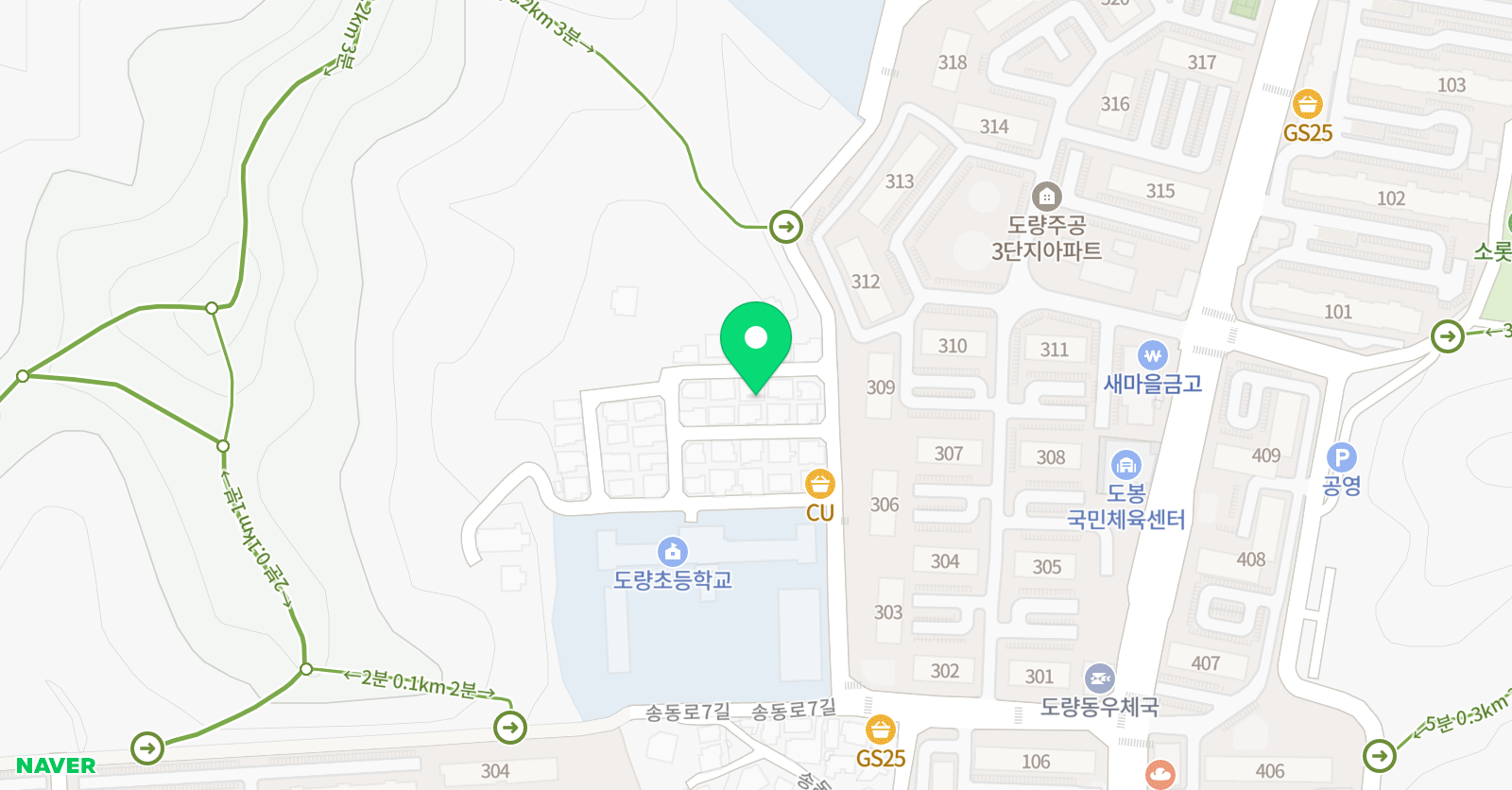 삼성영어 이소학원 위치