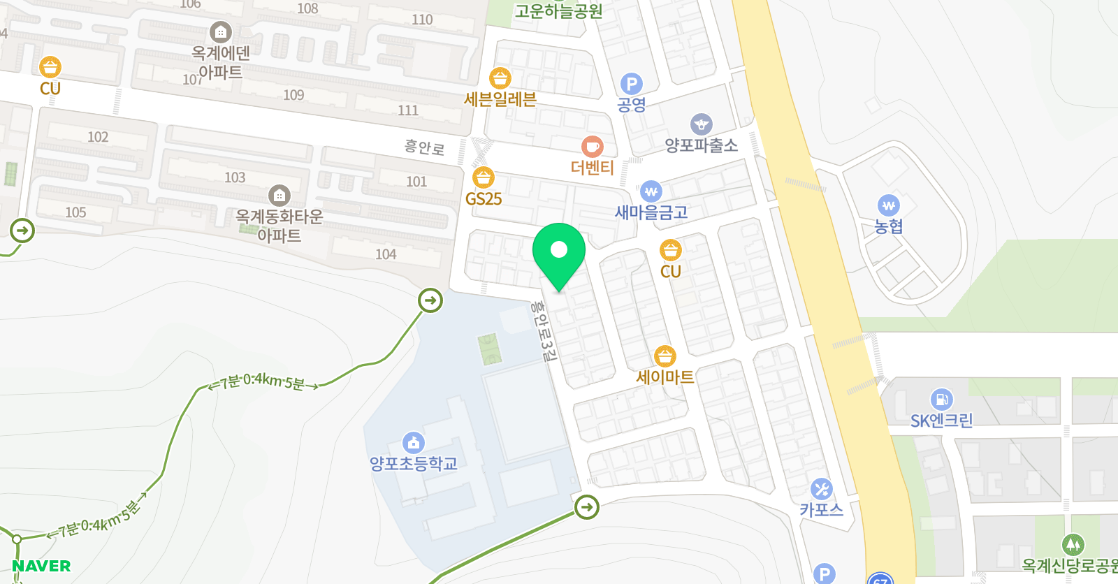 에이스 학원 위치