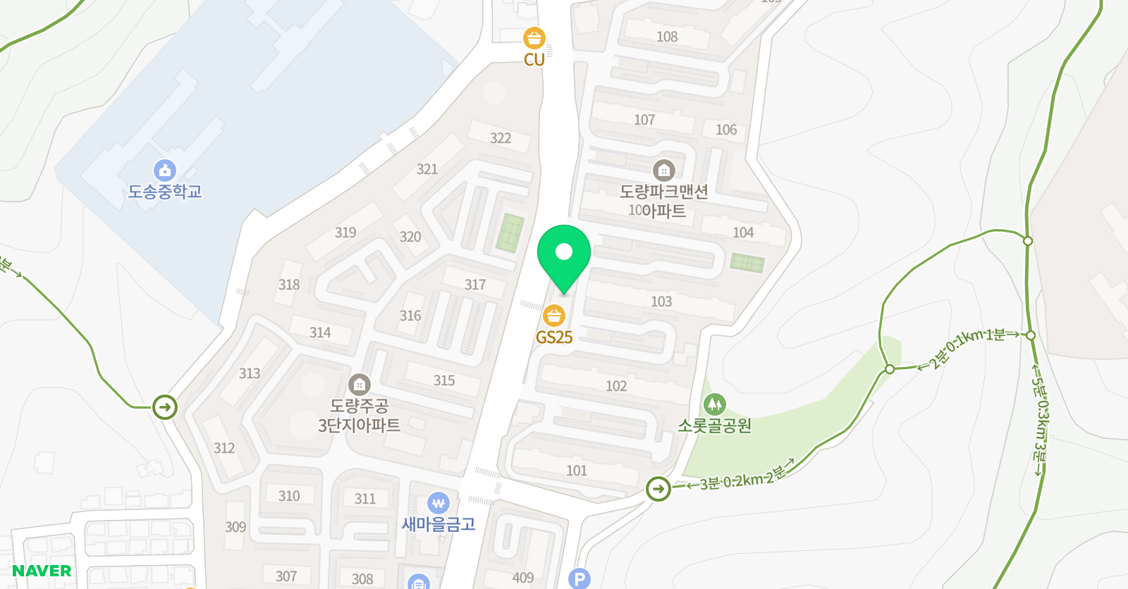 아트노리 미술교습소 위치