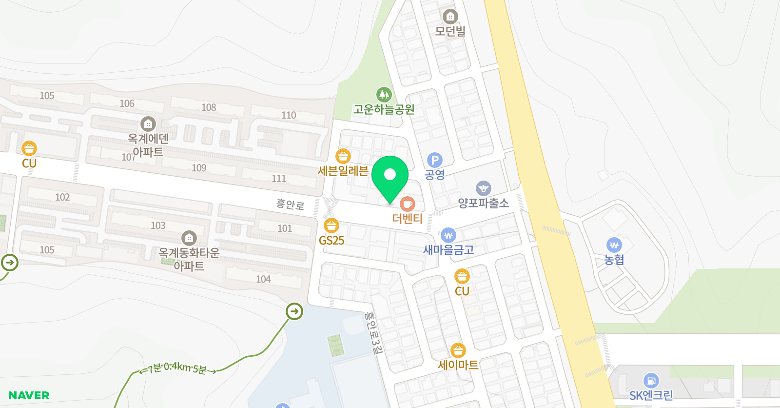 이엠스토리 뮤직학원 위치