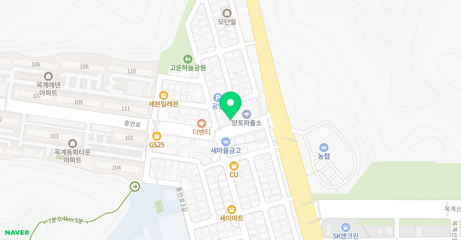 가온 킥복싱 체육관 위치