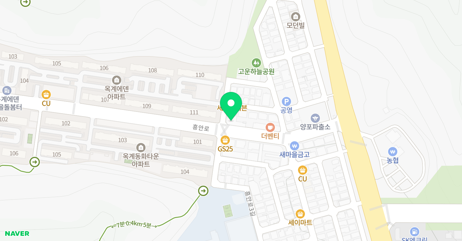 아리한 영수학원 위치