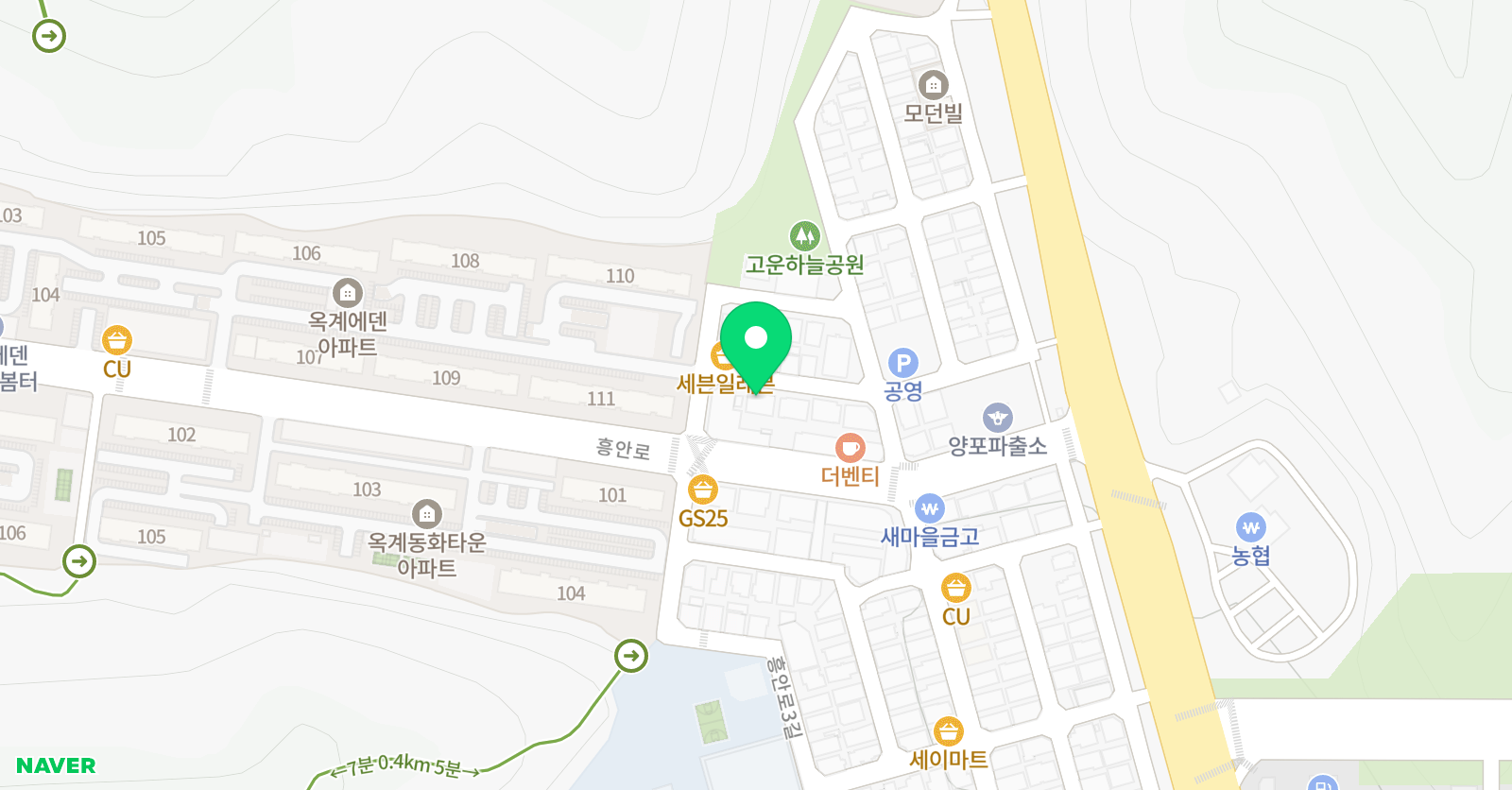 국제 학원 위치