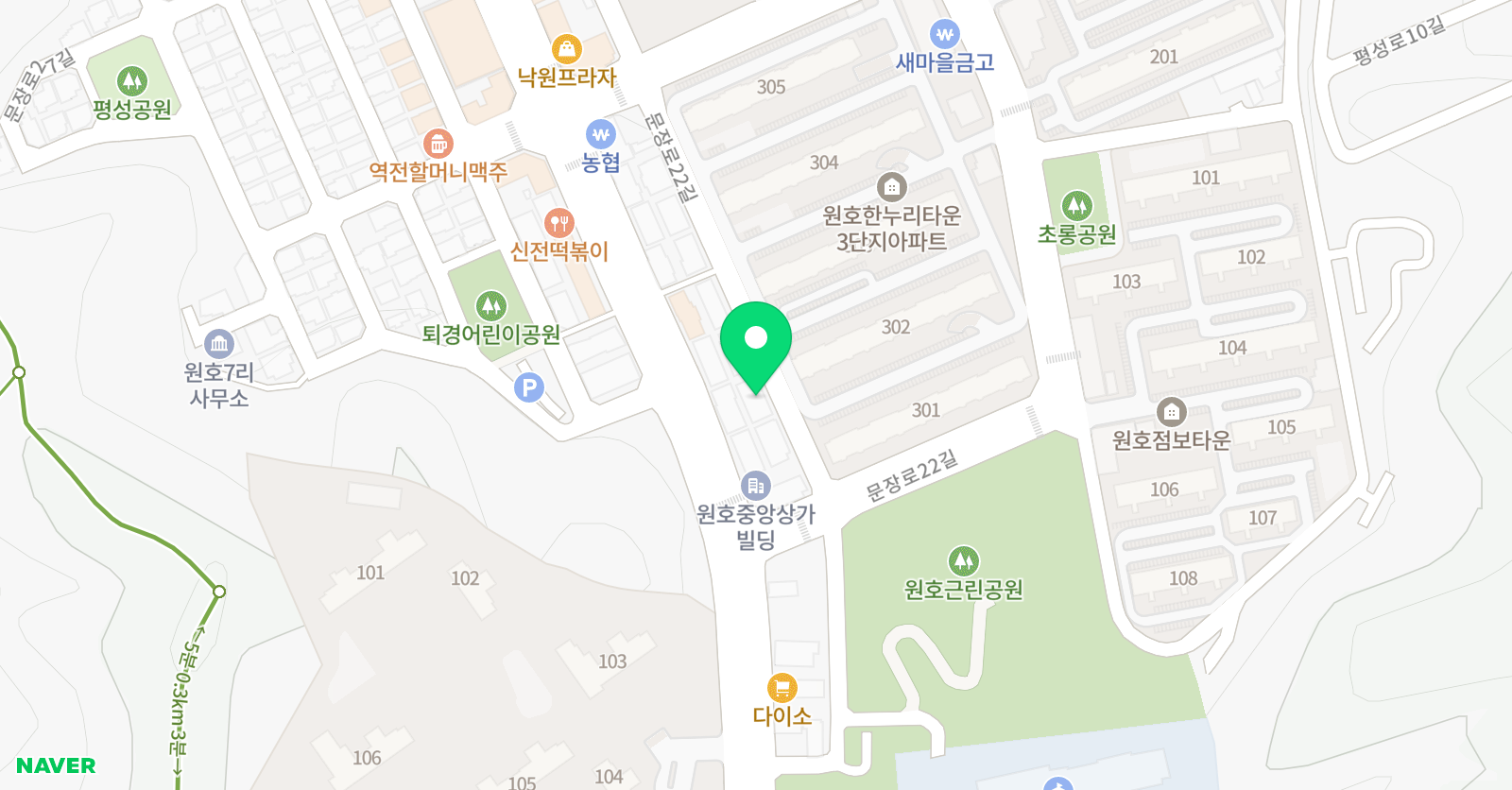 새본 학원 위치